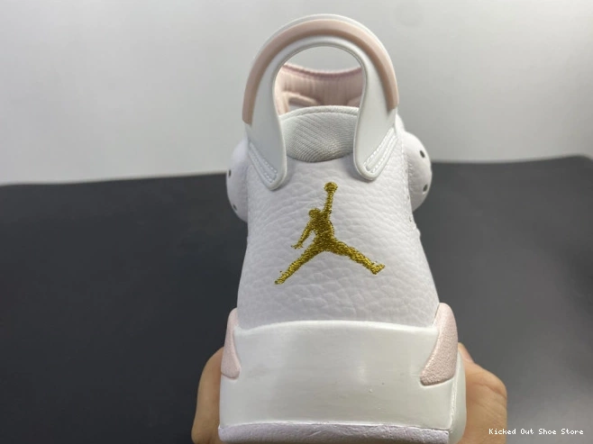 Kicked Out Shoe Store Retro 6 Air Jordan Hoops DH9696-100 (W) Gold 0724